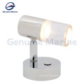 Véritable marine 12V Bateau Marine 360 ​​Degrés Réglable Tactile Gradation Lumière de Lecture LED